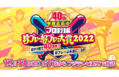 中居正広のプロ野球珍プレー好プレー大賞